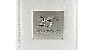 Shudehill 25th Silver Wedding Anniversary gift Photo Album