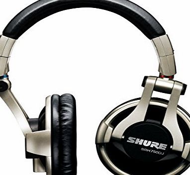 SHURE SRH750DJ Professional DJ Headphones