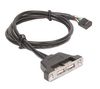 USB 2.0 PC9B Black Extension Kit