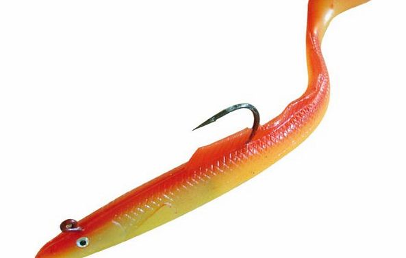 Sidewinder Lures Sidewinder Sandeel Rhubarb Custard Sea Fishing Lures, Size - 6 Inch