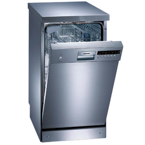 Siemens SF25T552 Slimline Dishwasher- Stainless Steel