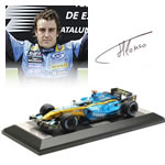 Signed Fernando Alonso 2006 World Championship