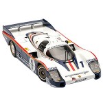 Signed Porsche 956T Le Mans 1982 Derek Bell /