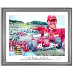 Signed Schumacher 7 Volte Campione del Mondo