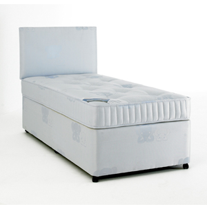 Silent-Dreams Heffalump Blue 3FT Single Divan Bed