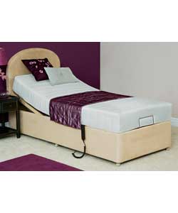 Adjustable Single Bed/Memory Mattress/Headboard