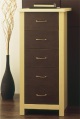 SILENTNIGHT CABINETS 5-drawer narrow chest