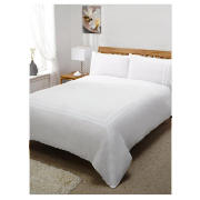 Silentnight Duvet Set Kingsize Track White