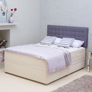 Mirapocket 2100 Shelley 4FT 6`Double Divan Bed