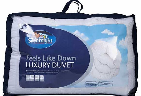 Silentnight Soft Like Down 10.5 Tog Duvet - Double