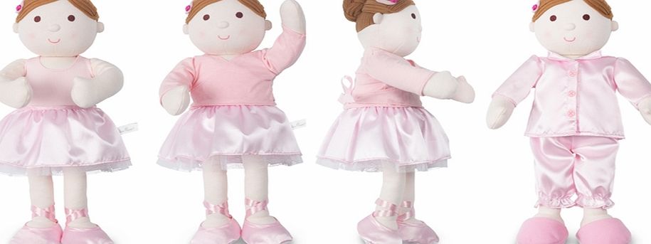 Silver Cross Ballerina Rag Doll Darcey