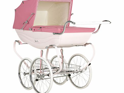 Silver Cross Balmoral Pram, Pink