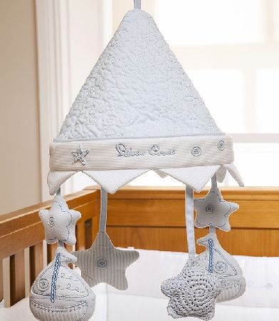 Silver Cross Cot Mobile Vintage Blue