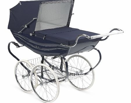 Silver Cross Heritage Balmoral Pram Navy