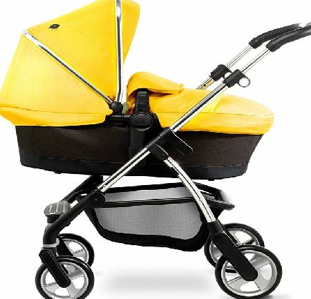 Silver Cross Wayfarer Pram Chrome/Yellow