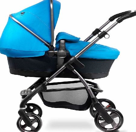 Silver Cross Wayfarer Pram Graphite/Sky Blue