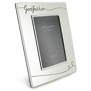 Silver Godfather Photo Frame