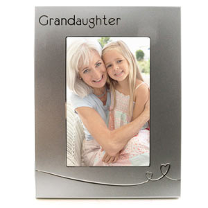 Heart Grandaughter 4 x 6 Photo Frame