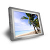 silver Wood 15 Inch Pictorea Pro MP4 Frame