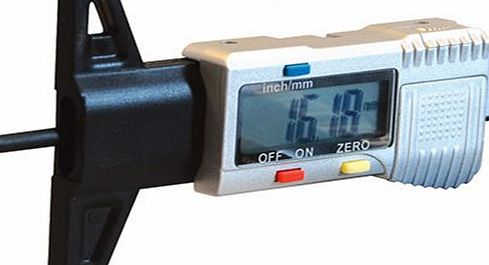 Silverline 273894 Digital Depth Gauge 0-25 mm