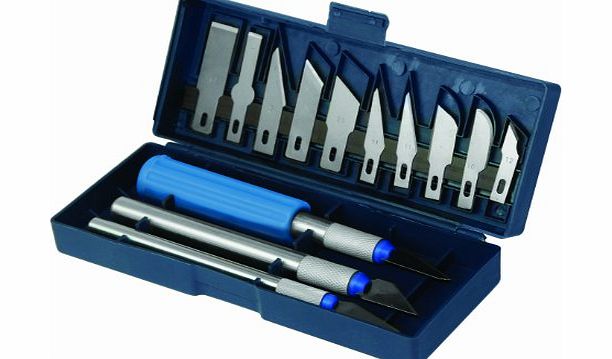 Silverline Tools Silverline 251094 Hobby Knife Set 16-Piece