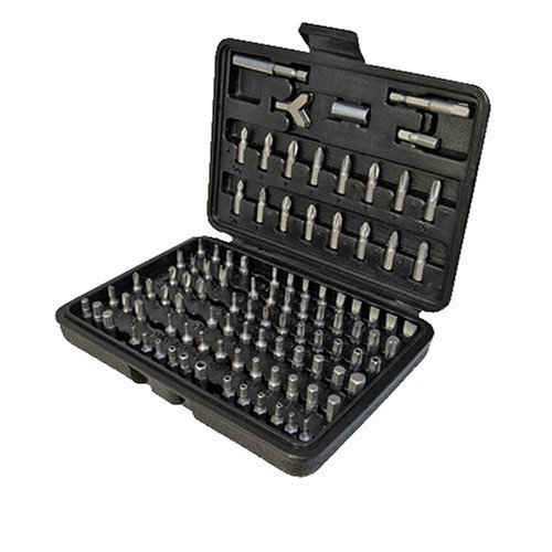 Silverline Tools Silverline 633840 Screwdriver Bit Set 100-Piece