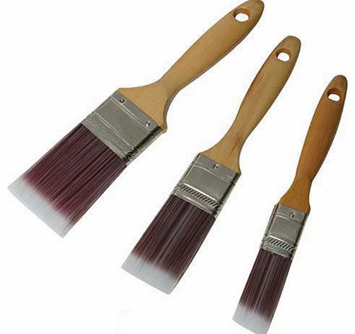 Silverline 675077 Synthetic Brush Set 3-Piece