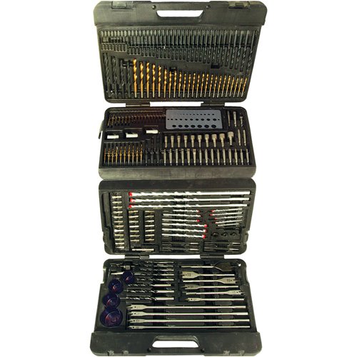 Silverline Tools Silverline 868762 Assorted Drill Bit Set 204-Piece