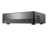 Lascala LC04B Black Aluminum desktop case 240W PSU