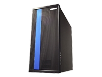 Temjin TJ01B Black Aluminium front tower case NO PSU