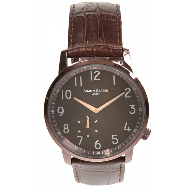 Simon Carter Brown Mens Watch By Simon Carter