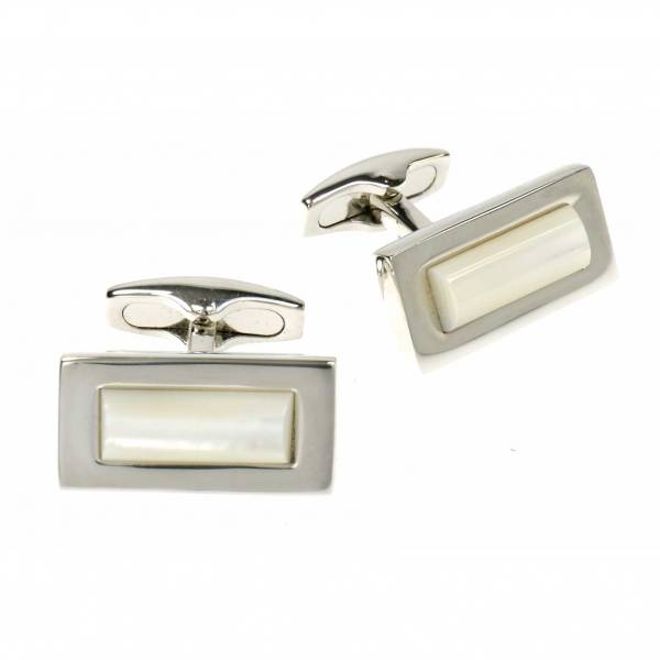 Simon Carter Mother of Pearl Bar Cufflinks