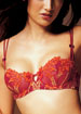 Casablanca half cup underwired bra