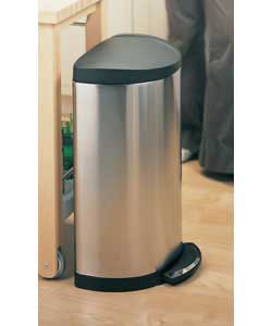 Human 30 Litre Semi Round Pedal Bin