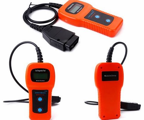 Simple Vsky Car-Care CAN/OBDII/EOBD II/OBD2 Diagnostic Memo Scanner Trouble Code Reader Diagnostic Code Scanner CAN-Bus Trouble Code Read Diagnose Tester Diagnostic Scanner(U480)