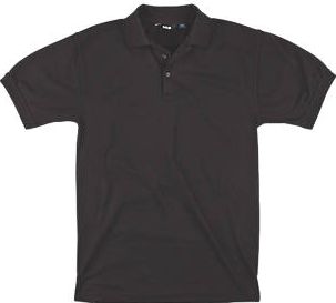 Site, 1228[^]87343 Pepper Polo Shirt Black Medium 40-41``