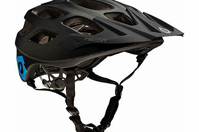 SixSixOne 661 Recon Stealth XC Lid - Matt Black, S/M