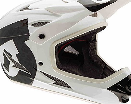 SixSixOne EOL OFF 661 Comp MTB FF Lid - White/Black, Medium