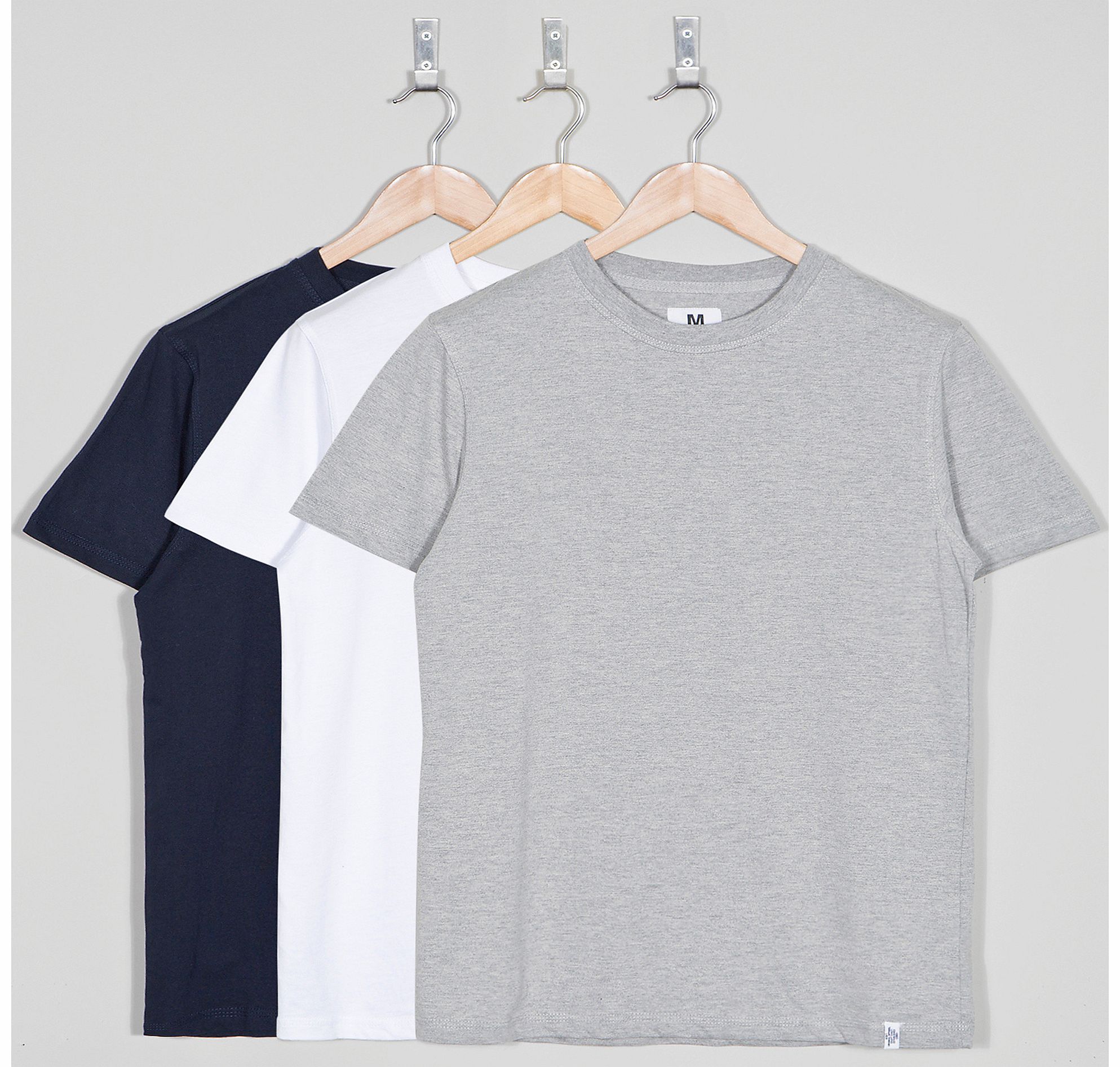 Basics 3 Pack T-Shirt