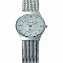 Skagen Ladies Klassik Silver Steel Mesh Watch