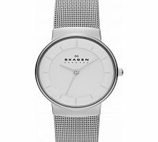 Skagen Ladies Klassik White and Silver Watch