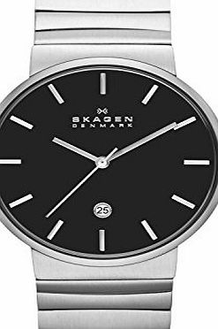 Skagen Stainless Steel Quartz Analog Mens Wrist Watch SKW6109