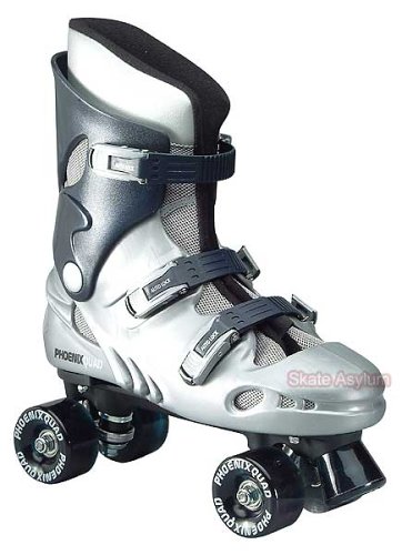 Quad Inline Skates - Pheonix - Blue/Silver - Size 9