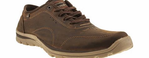 Skechers Dark Brown Superior Harvin Trainers