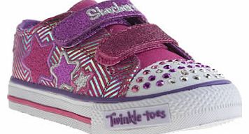 Skechers kids skechers pink triple up girls toddler