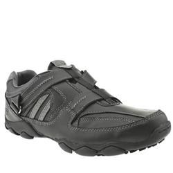 Skechers Male Diameter Jadon Leather Upper Fashion Trainers in Black