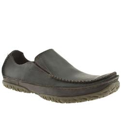 Skechers Male Skechers Flexxer Leather Upper Fashion Large Sizes in Dark Brown