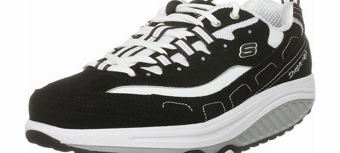 Skechers Womens Shape Ups Strength Walking Shoe Black/ White 11809 BKW 5 UK