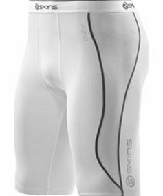 A200 Series Compression Half Tights White