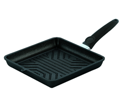 SKK Premium Square Grill Pan - 26X26X7cm (Ridged